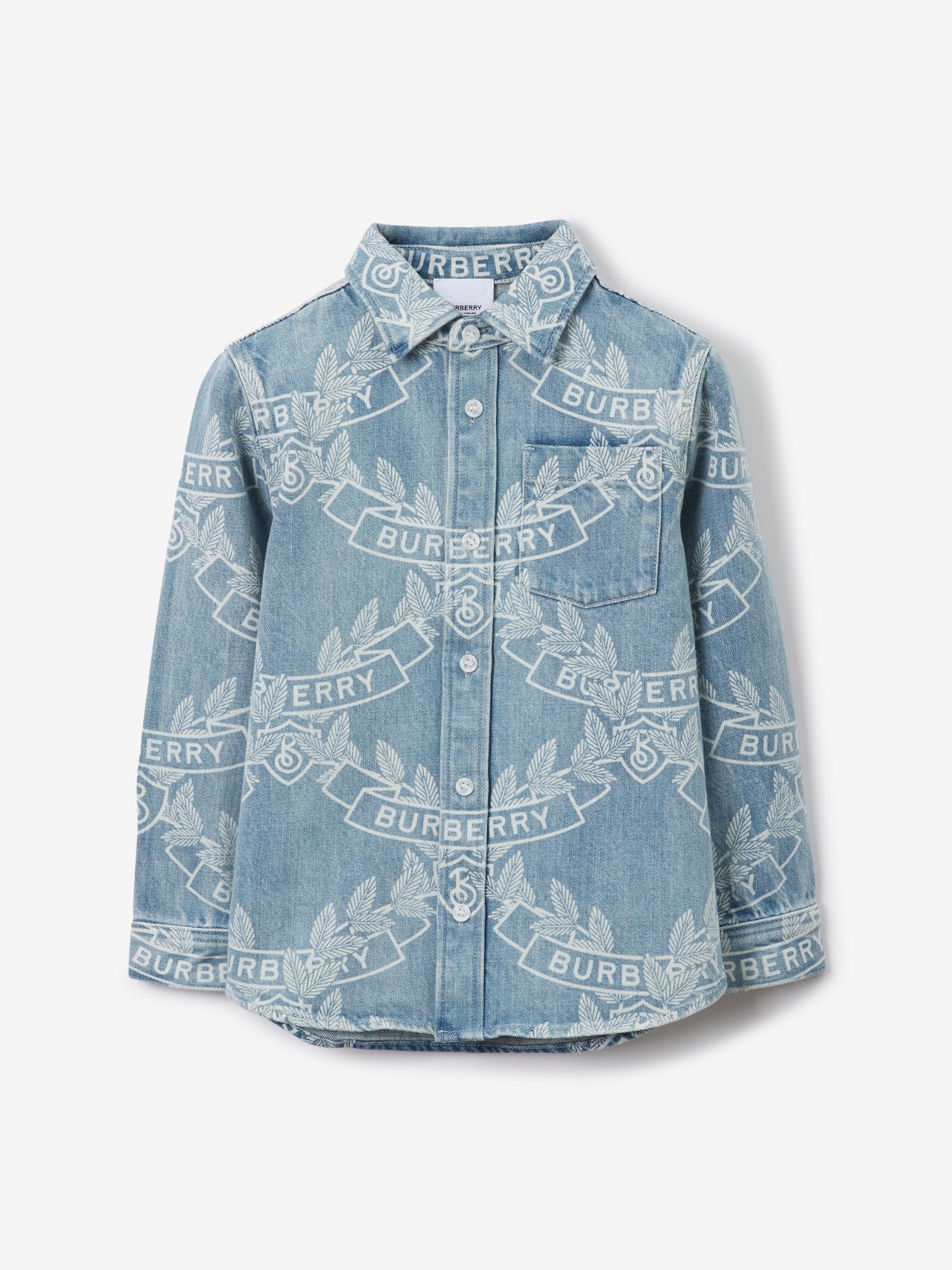 Oak Leaf Crest Cotton Shirt