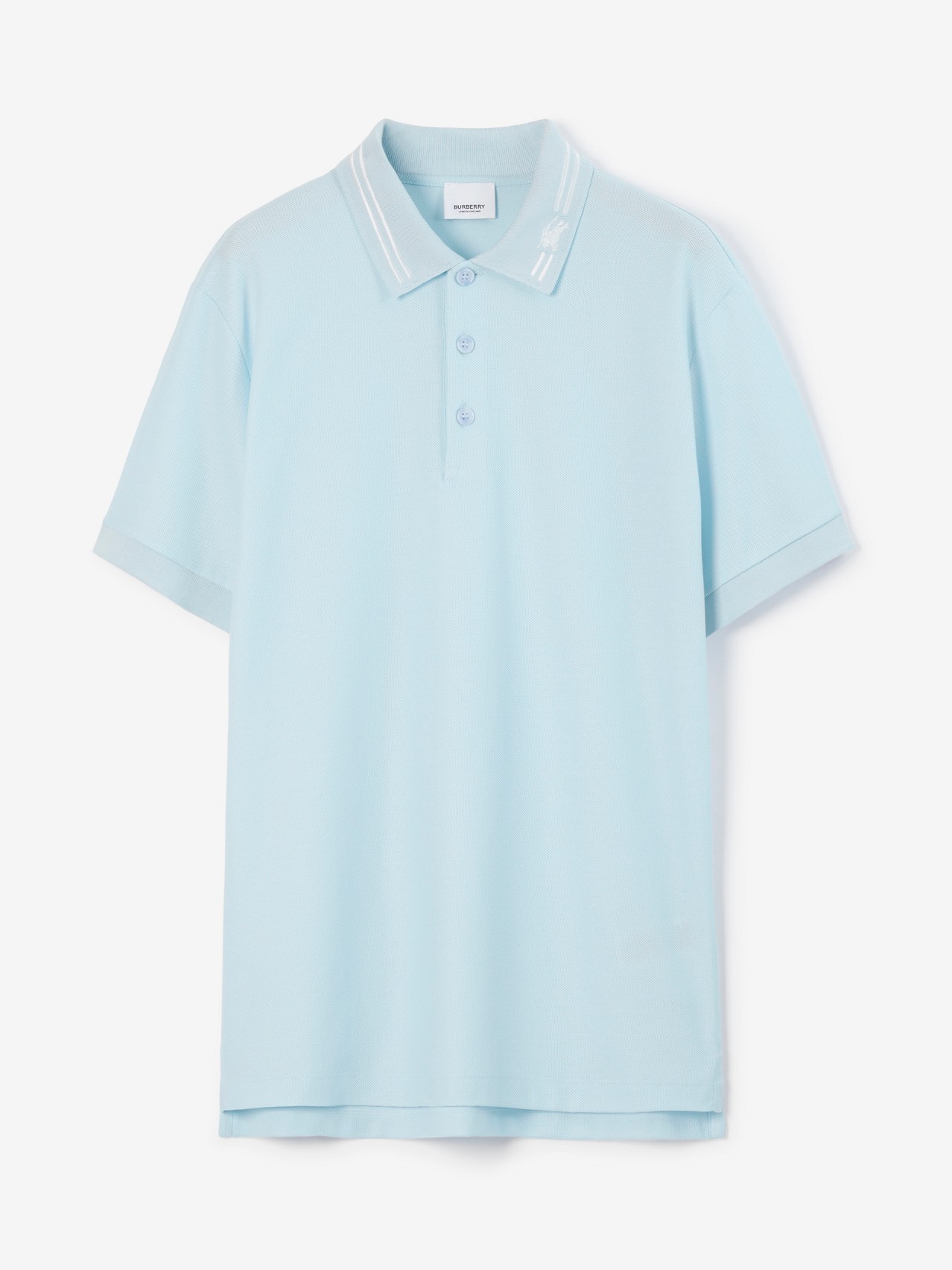 Monogram Motif Cotton Polo Shirt