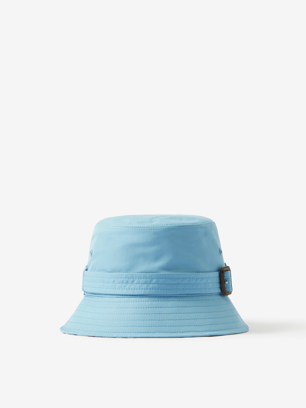 Tropical Gabardine Belted Bucket Hat